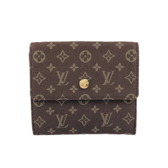LOUIS VUITTON Monogram Mini Run Portefeuille Elise M95233 Bifold wallet - Picture 1 of 13